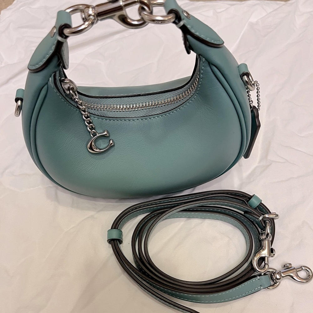 Coach Jonie crossbody in Aquamarine